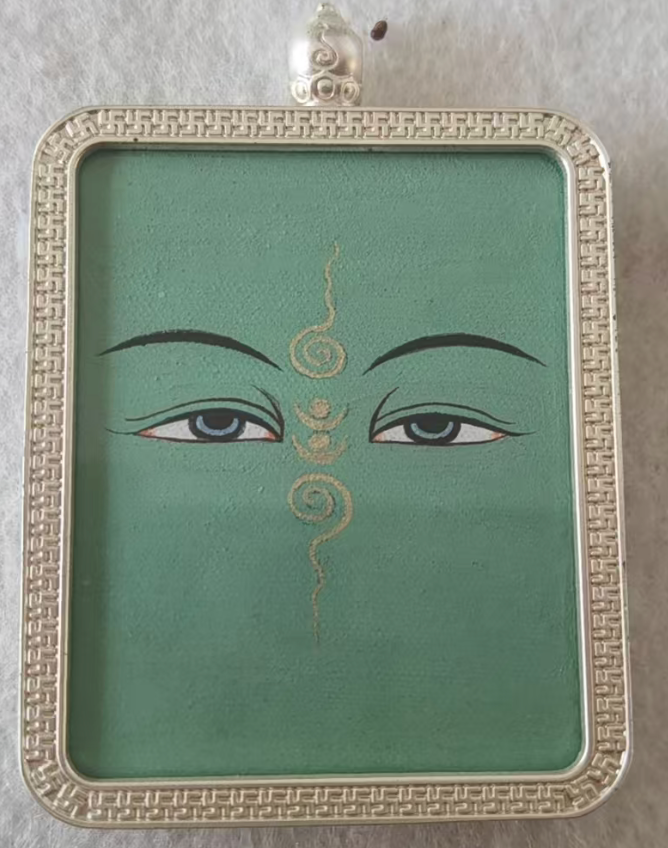 Buddha Eyes of Green Tara: Compassionate Gaze & Inner Serenity Talisman