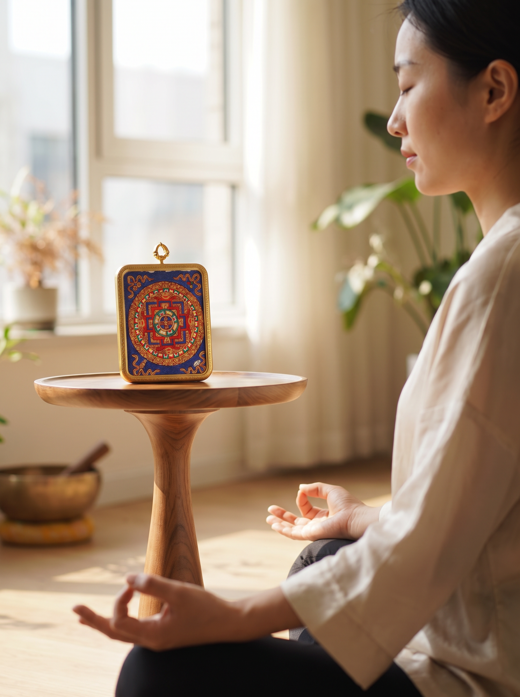 The Sacred Mandala: Divine Geometry & Order Talisman Sacred Geometry Symbolism