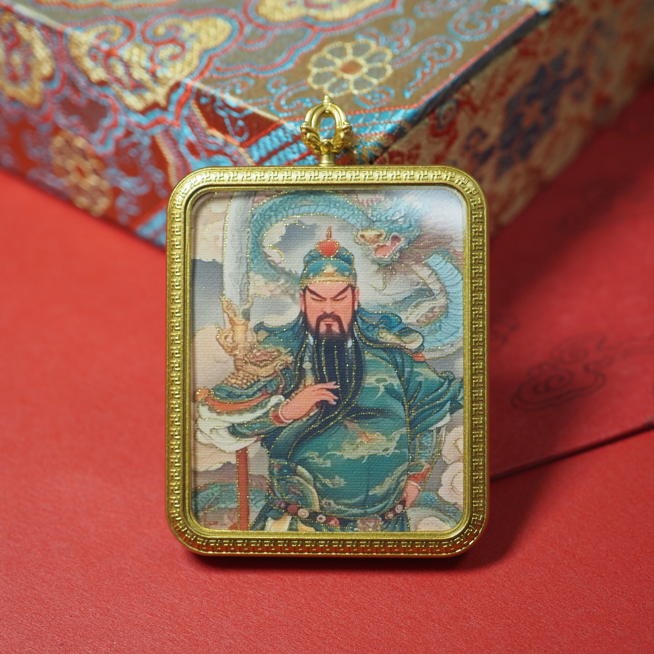 The Azure Dragon General: Guanyu Sovereign Guardian & Abundance Talisman