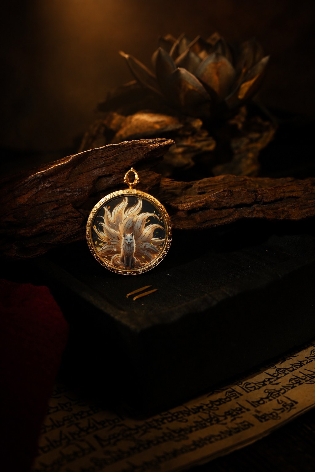 Nine-Tailed Fox Fairy: Celestial Charm & Soulmate Attraction Talisman